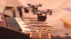 賓西法利亞學(xué)生使用James Bond遙控飛行器來演奏音樂！